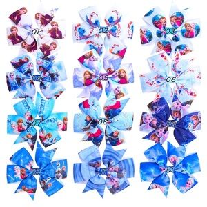 FROZEN Beautiful hair clips of Elsa and sister Anna.